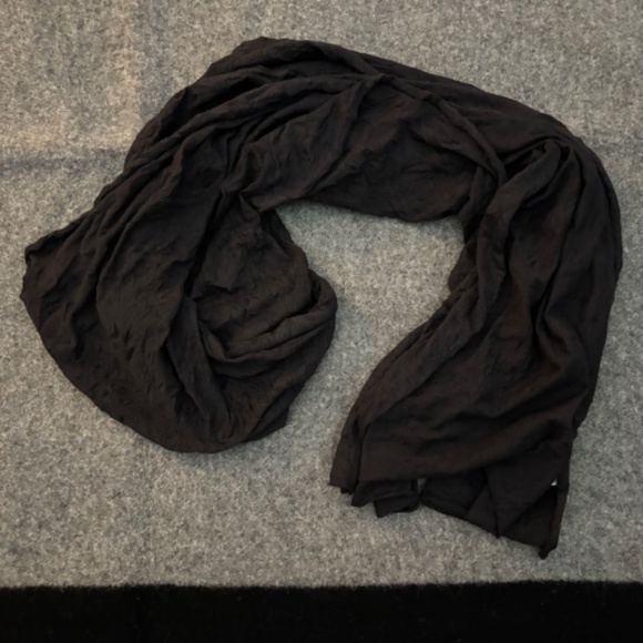 DIESEL "Grand Sky Jumper" Black Scarf 81" - Picture 8 of 8